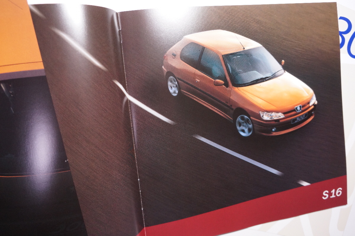 絶版 輸入車カタログ プジョー 306/PEUGEOT 306/S16/XSi/スタイル/カシミヤ/3ドア/5ドア/カブリオレ/ブレーク/1998年モデル(1997年11月)_画像2