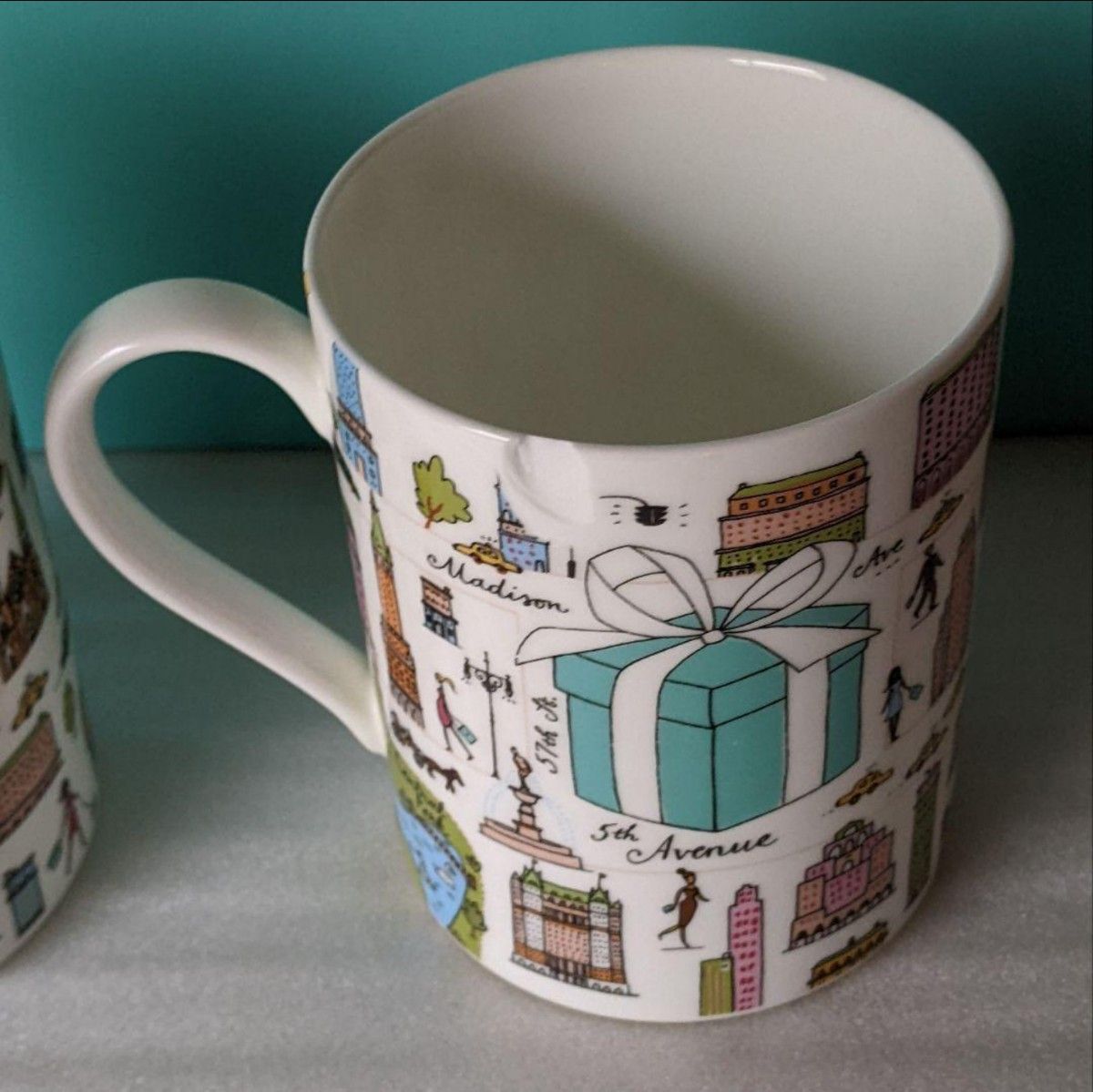 訳あり ティファニー TIFFANY&Co マグカップ 5thアベニュー 訳あり ティファニー TIFFANY&Co マグカップ 5thアベニュー