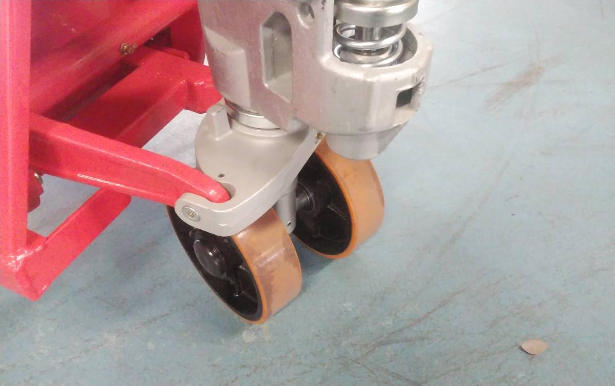 □ハンドパレット(長期保管品・傷あり)HK025 均等荷重2000kg □ハンドパレット(長期保管品・傷あり)HK025 均等荷重2000kg