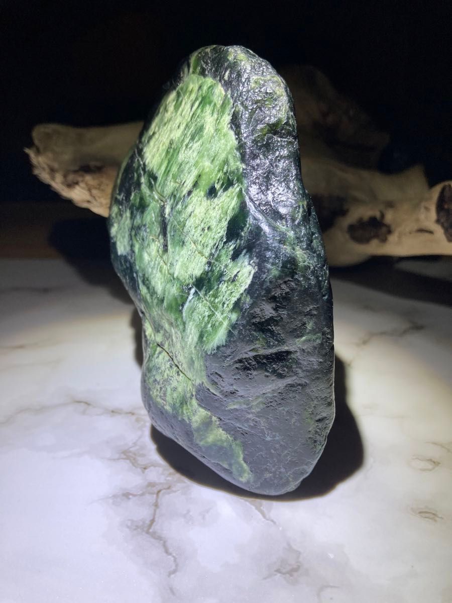 長崎産 蛇紋石 12cm/12cm/6cm 天然石 観賞用 置物 標本 長崎産 蛇紋石 12cm/12cm/6cm 天然石 観賞用 置物 標本