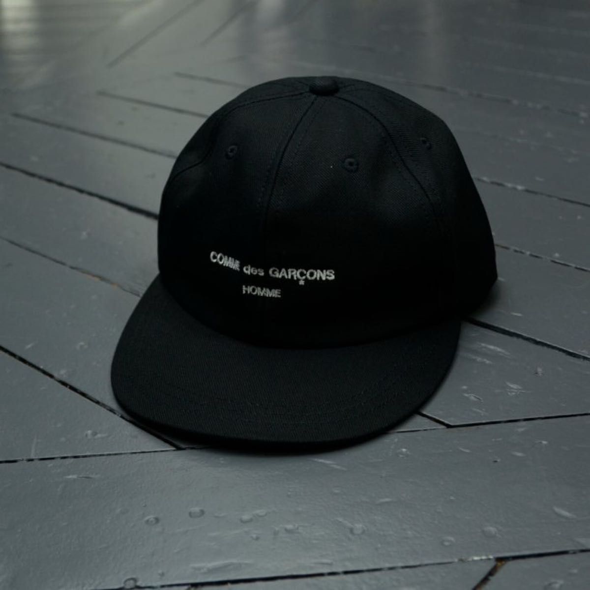 COMME des GARCONS コムデギャルソンオム ロゴ キャップ COMME des GARCONS コムデギャルソンオム ロゴ キャップ