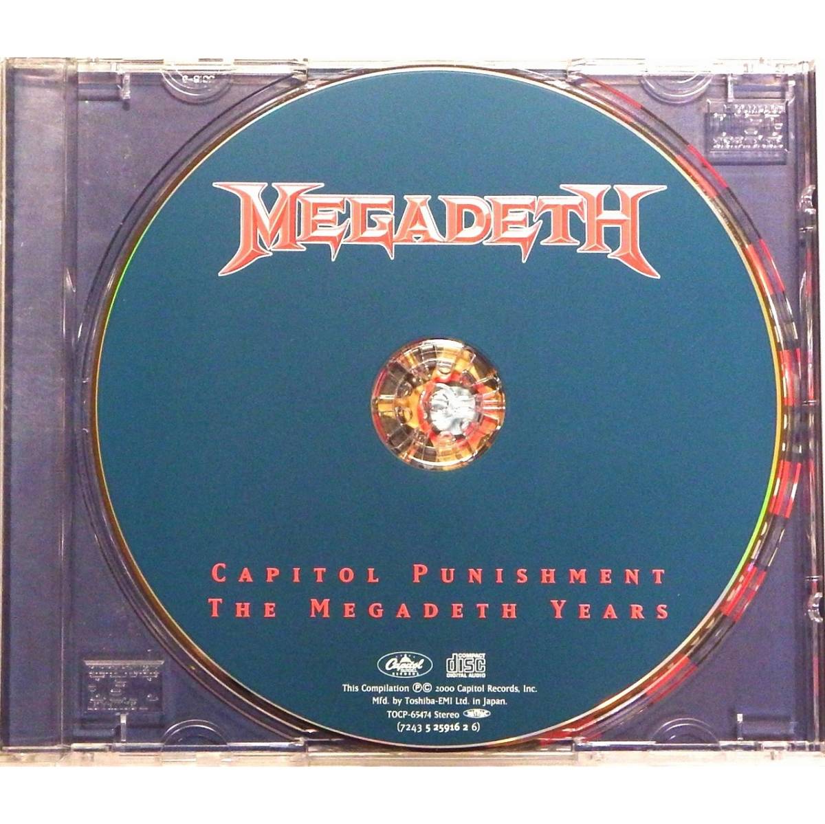 Megadeth / Capitol Punishment The Megadeth Years ◇  mega  ... / ... *  ... ... *   mega  ... *  ... ◇  японское издание  ◇