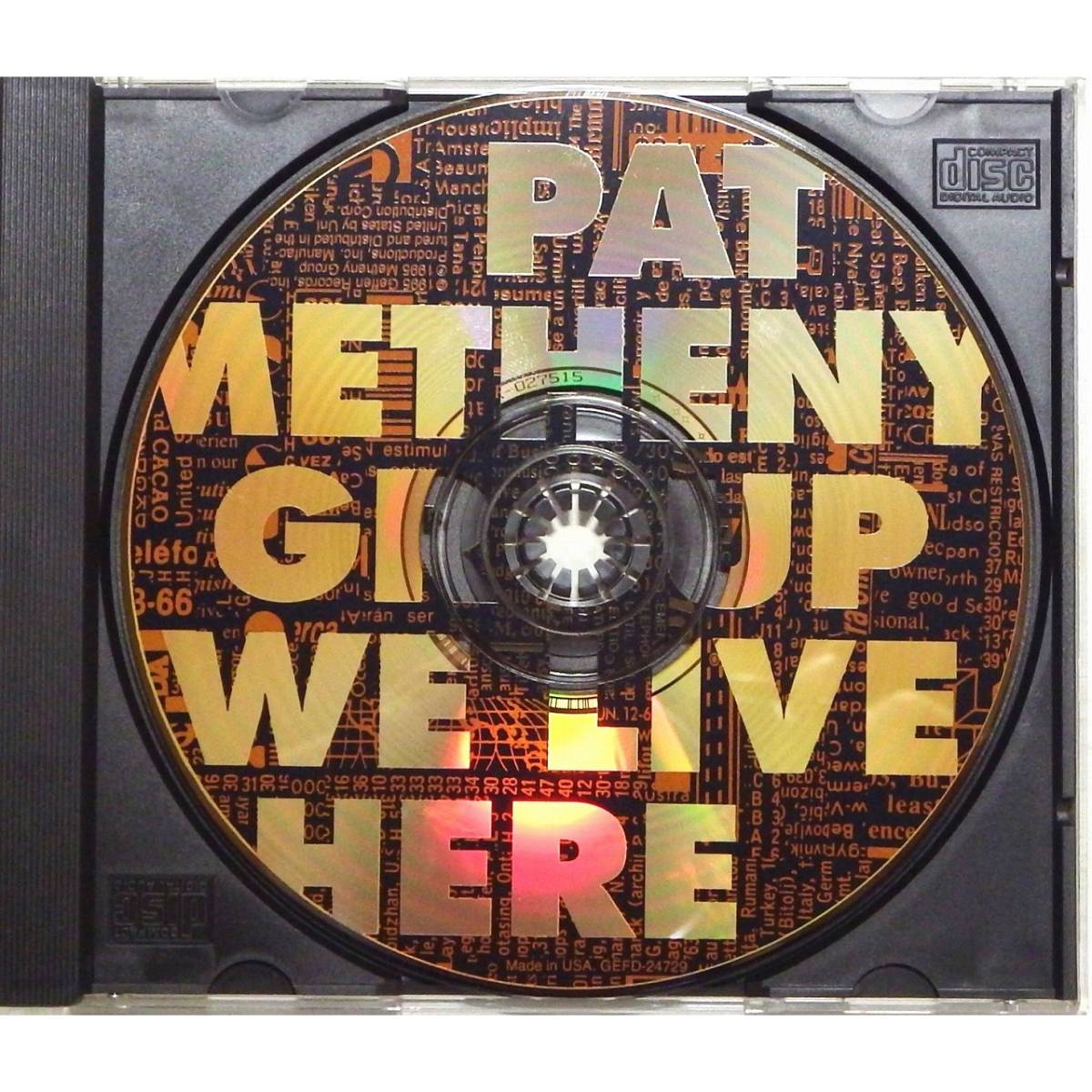 Pat Metheny Group / We Live Here ◇ パット・メセニー・グループ / ウィ・リヴ・ヒア ◇ ライル・メイズ /スティーヴ・ロドビー ◇_画像3