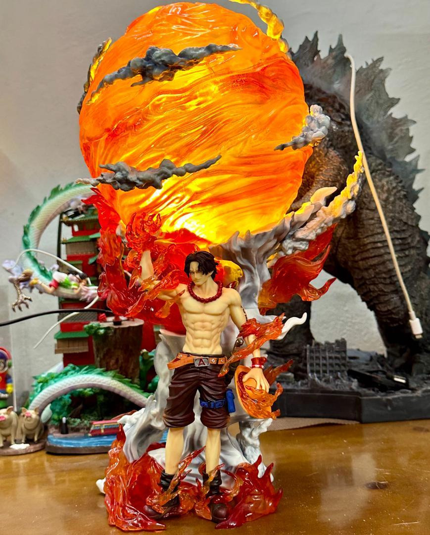ワンピース 大炎戒炎帝 エース フィギュア ガレージキット ワンピース 大炎戒炎帝 エース フィギュア ガレージキット