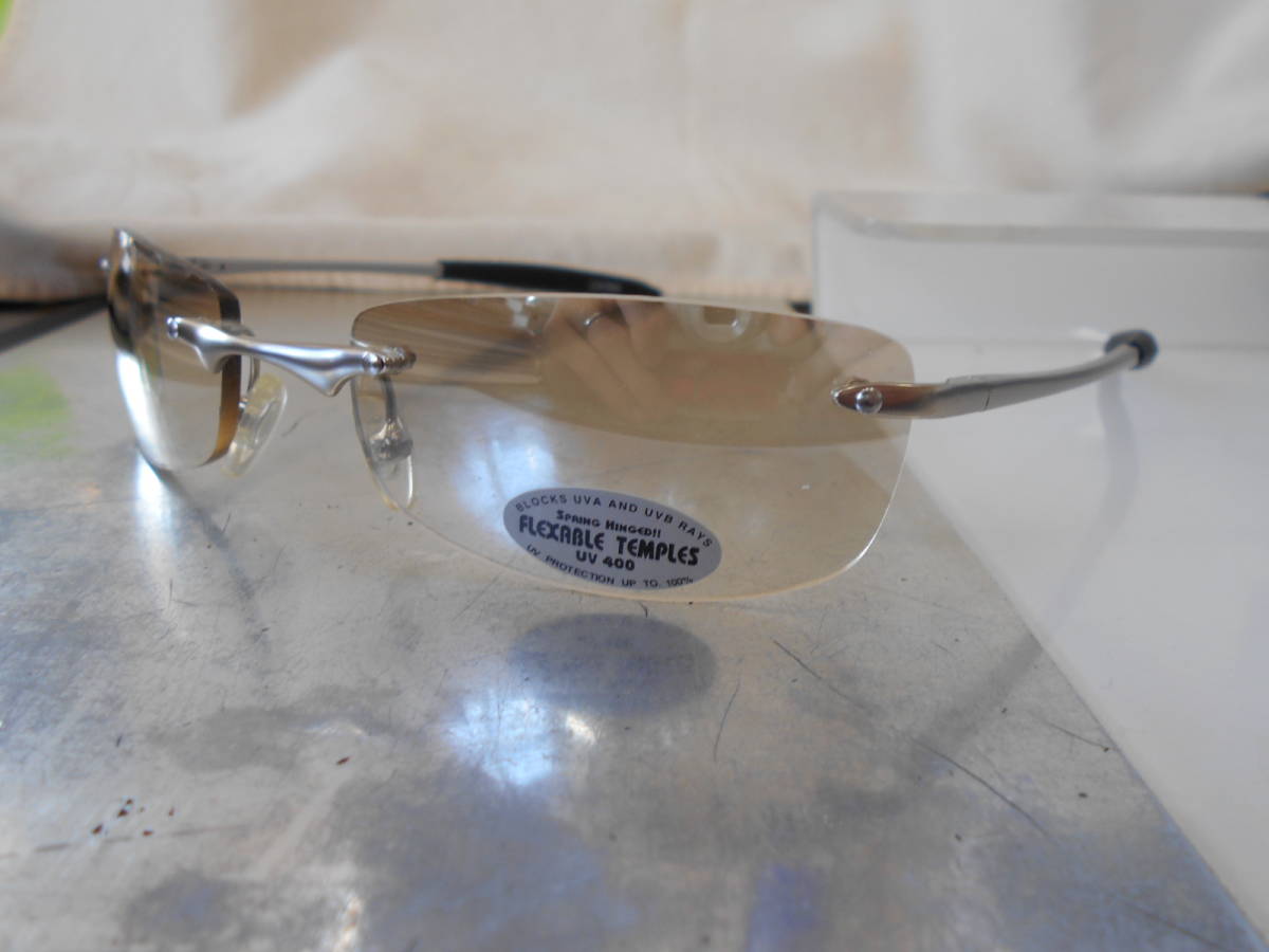  super good-looking rim less two-point date glasses sunglasses 1110-04 glasses frame also OK stylish 