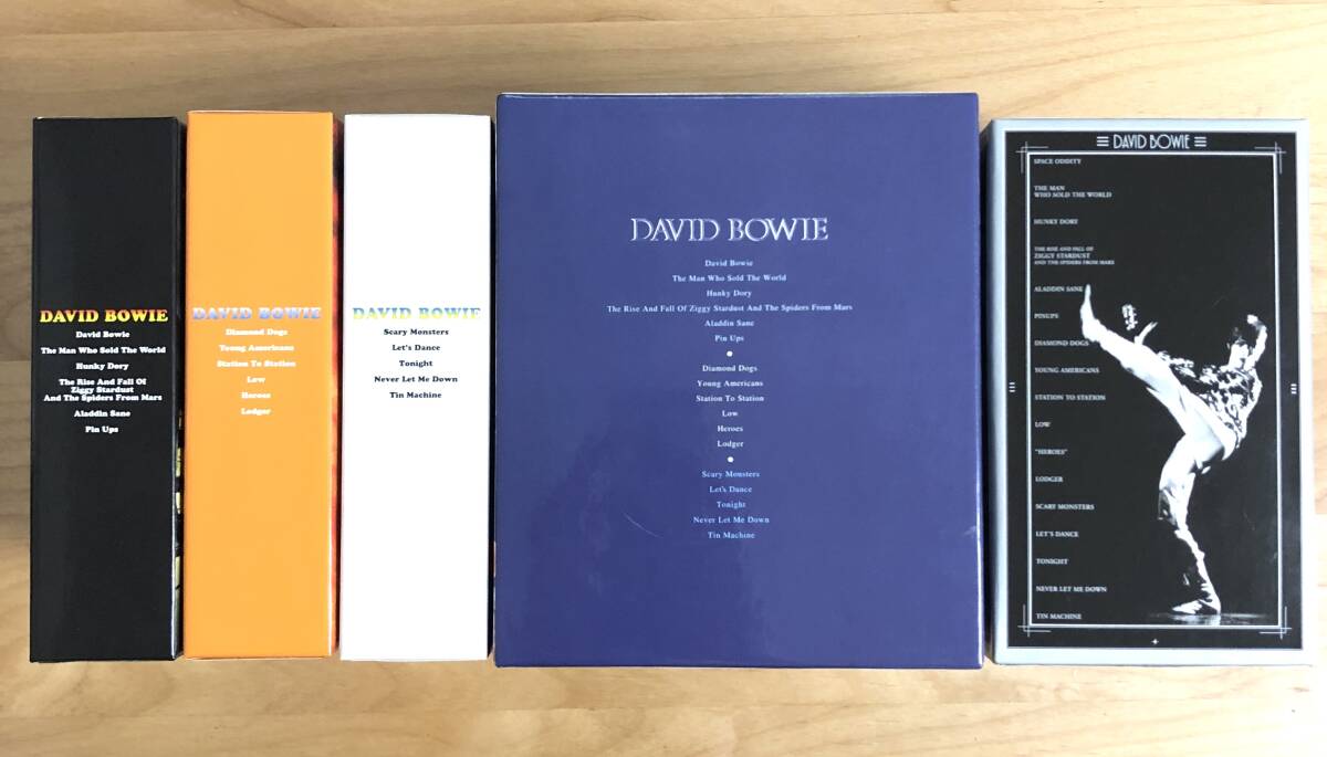 David Bowie ディスクユニオン 帯 デヴィッド ボウイ DU特典 廃盤 DU特典BOX+メーカー特典BOX】 デヴィッド・ボウイ DAVID