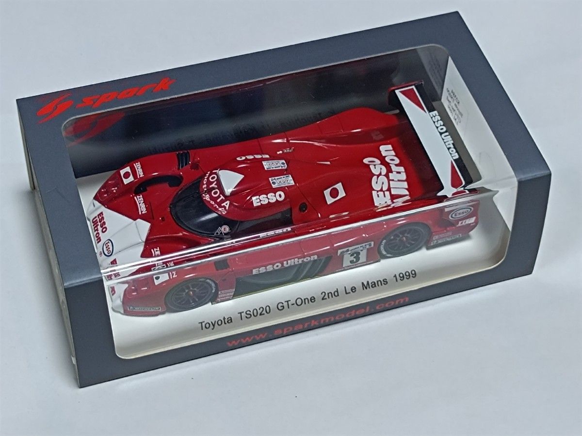 Spark トヨタ TS020 GT-ONE 2nd ルマン 1999|Yahoo!フリマ(旧 Spark トヨタ TS020 GT-ONE 2nd ルマン 1999|Yahoo!フリマ(旧