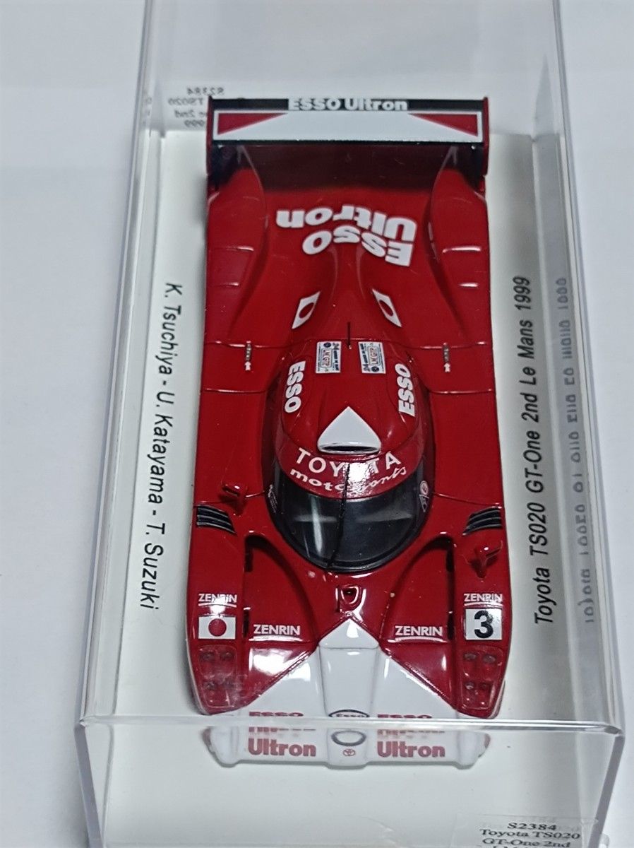 Spark トヨタ TS020 GT-ONE 2nd ルマン 1999|Yahoo!フリマ(旧 Spark トヨタ TS020 GT-ONE 2nd ルマン 1999|Yahoo!フリマ(旧