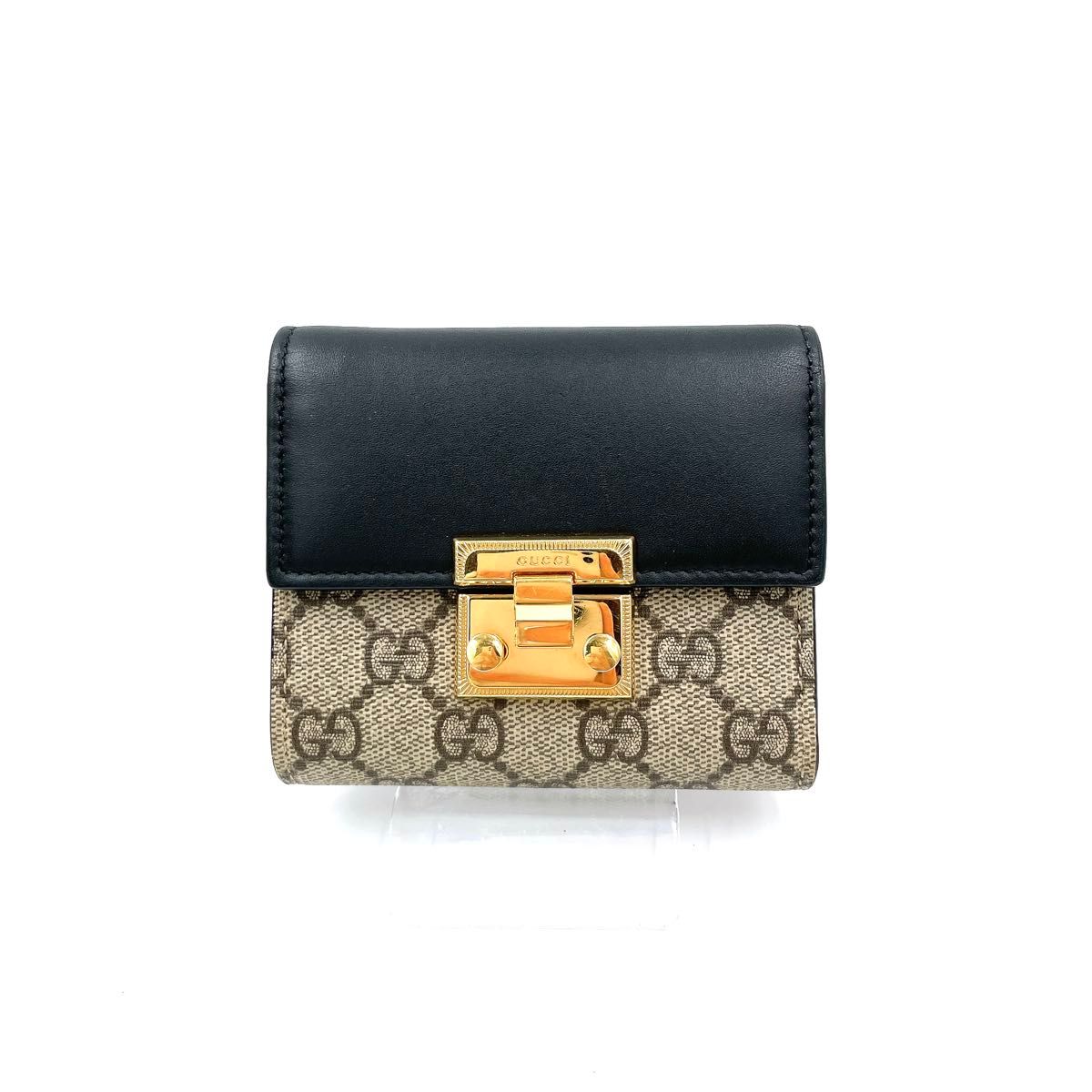 GUCCI グッチ 453155 GGスプリーム 三つ折り 財布 レディース GUCCI グッチ 453155 GGスプリーム 三つ折り 財布 レディース
