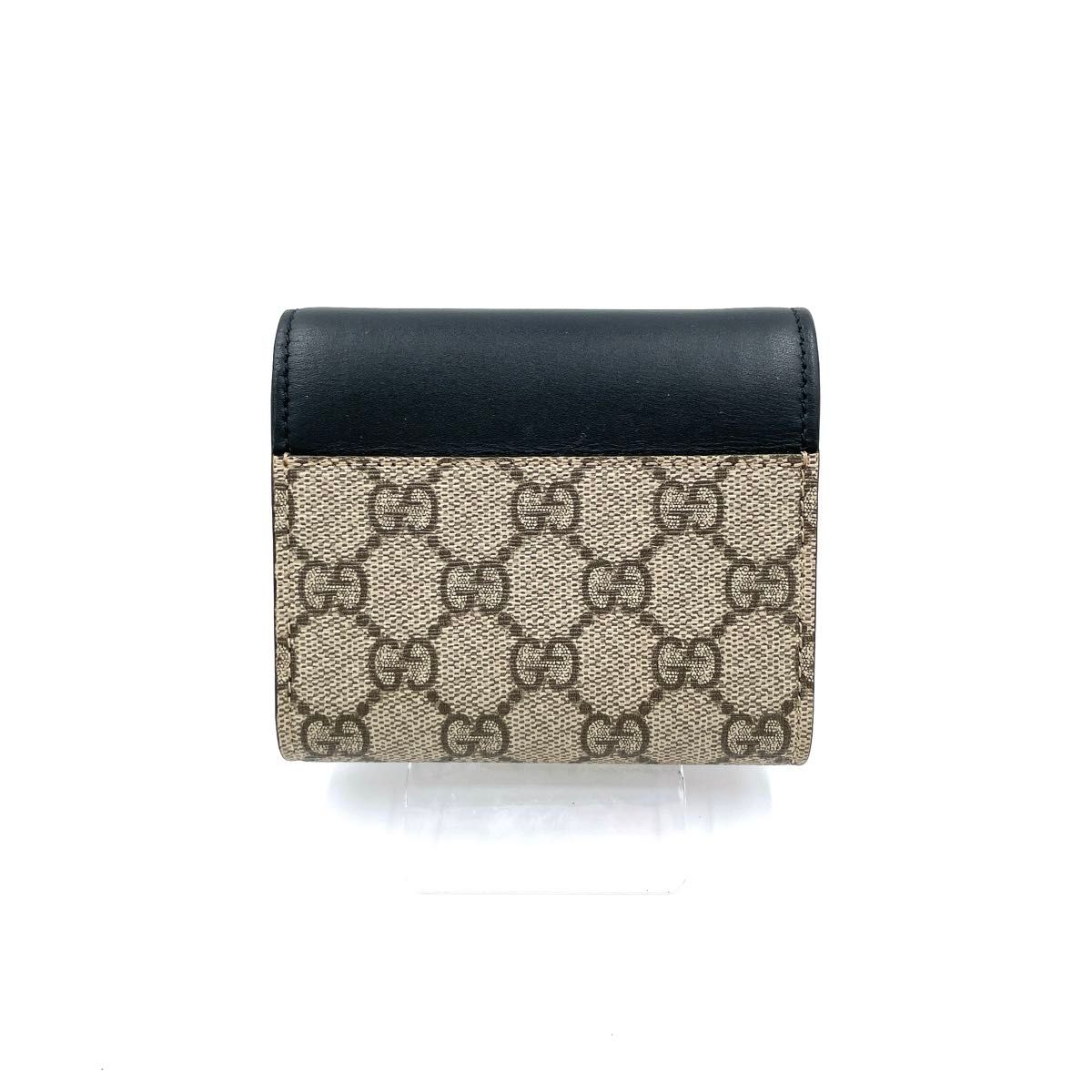 GUCCI グッチ 453155 GGスプリーム 三つ折り 財布 レディース GUCCI グッチ 453155 GGスプリーム 三つ折り 財布 レディース