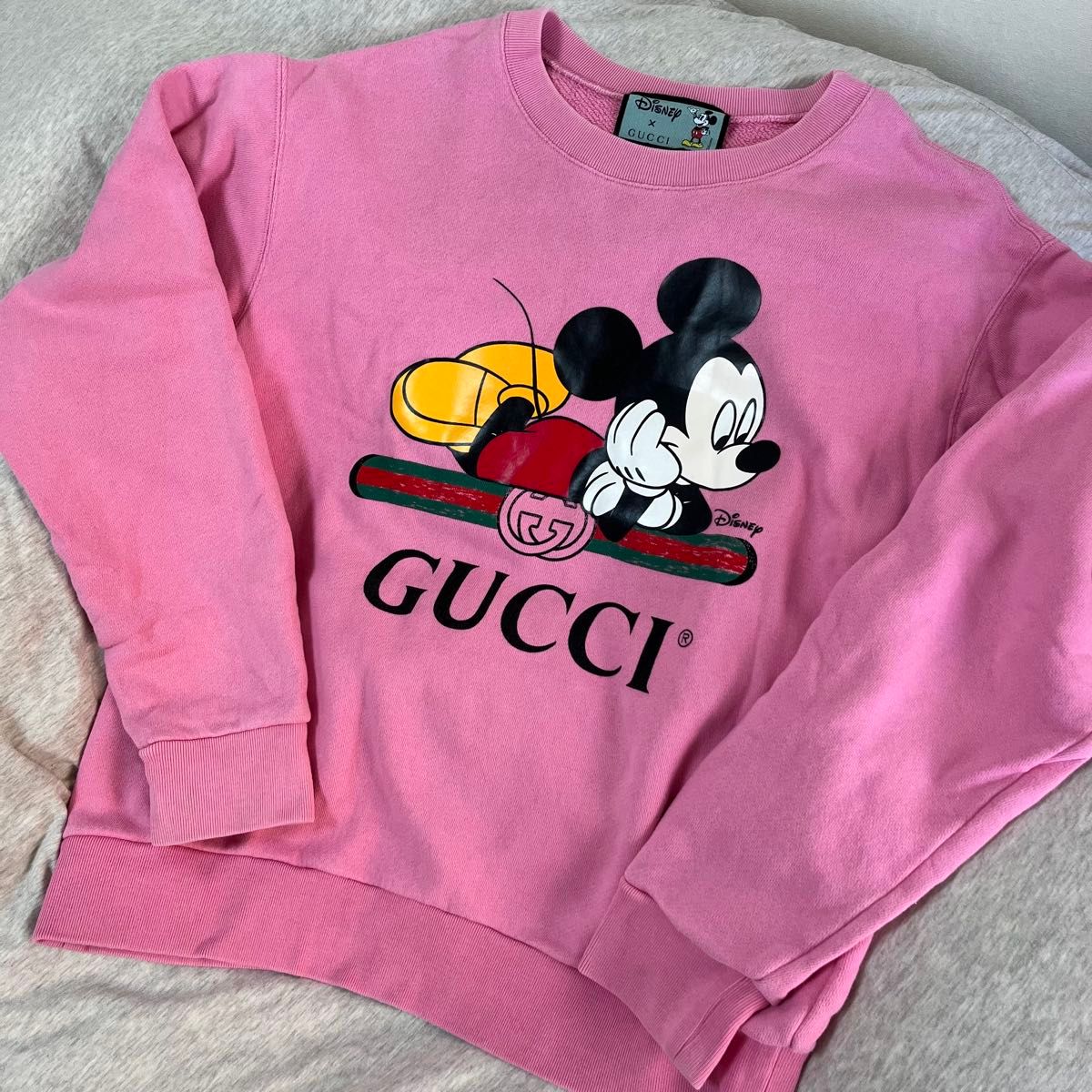 GUCCI×Disney ミッキートレーナー ピンク XS GUCCI グッチ GUCCI×Disney ミッキートレーナー ピンク XS GUCCI グッチ