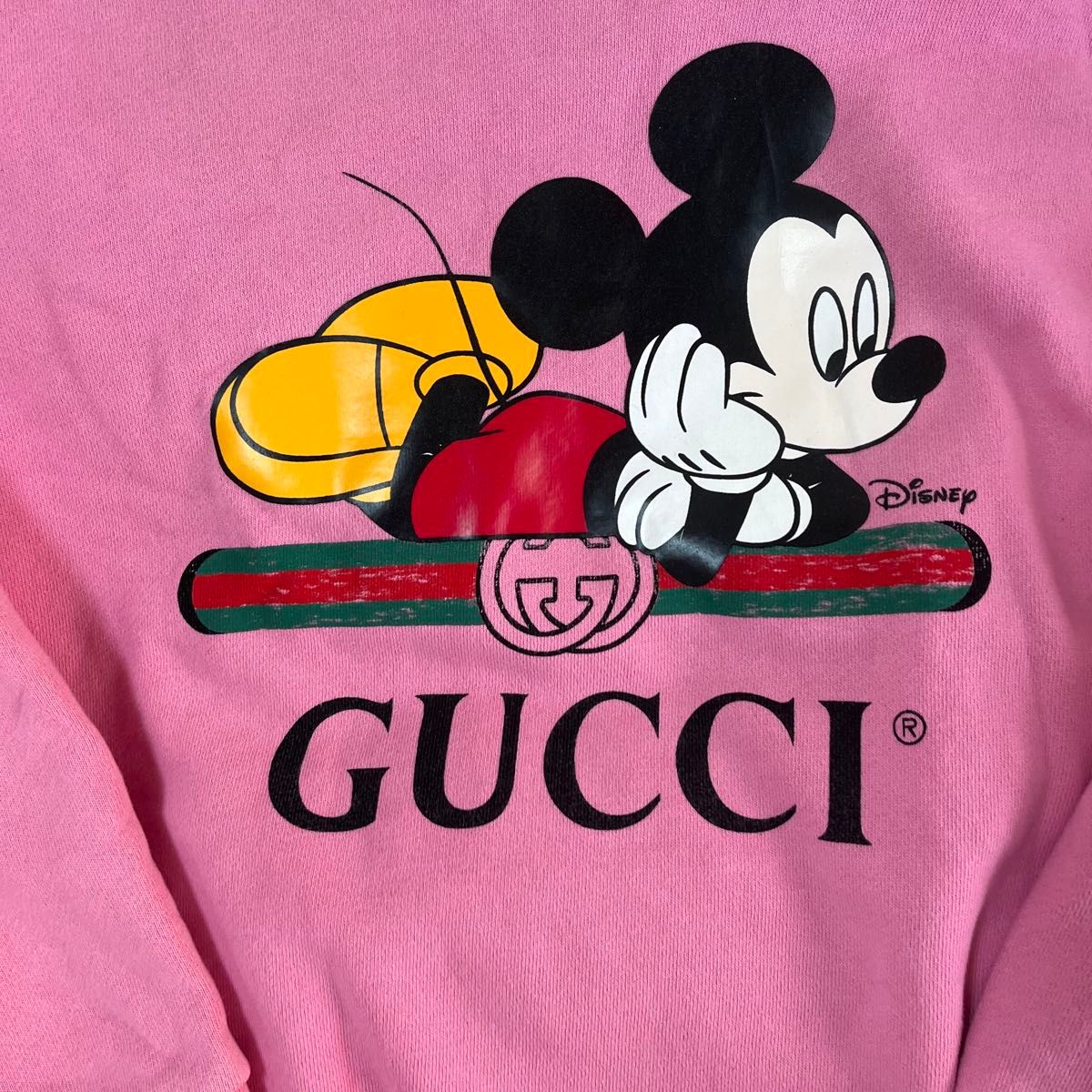 GUCCI×Disney ミッキートレーナー ピンク XS GUCCI グッチ GUCCI×Disney ミッキートレーナー ピンク XS GUCCI グッチ