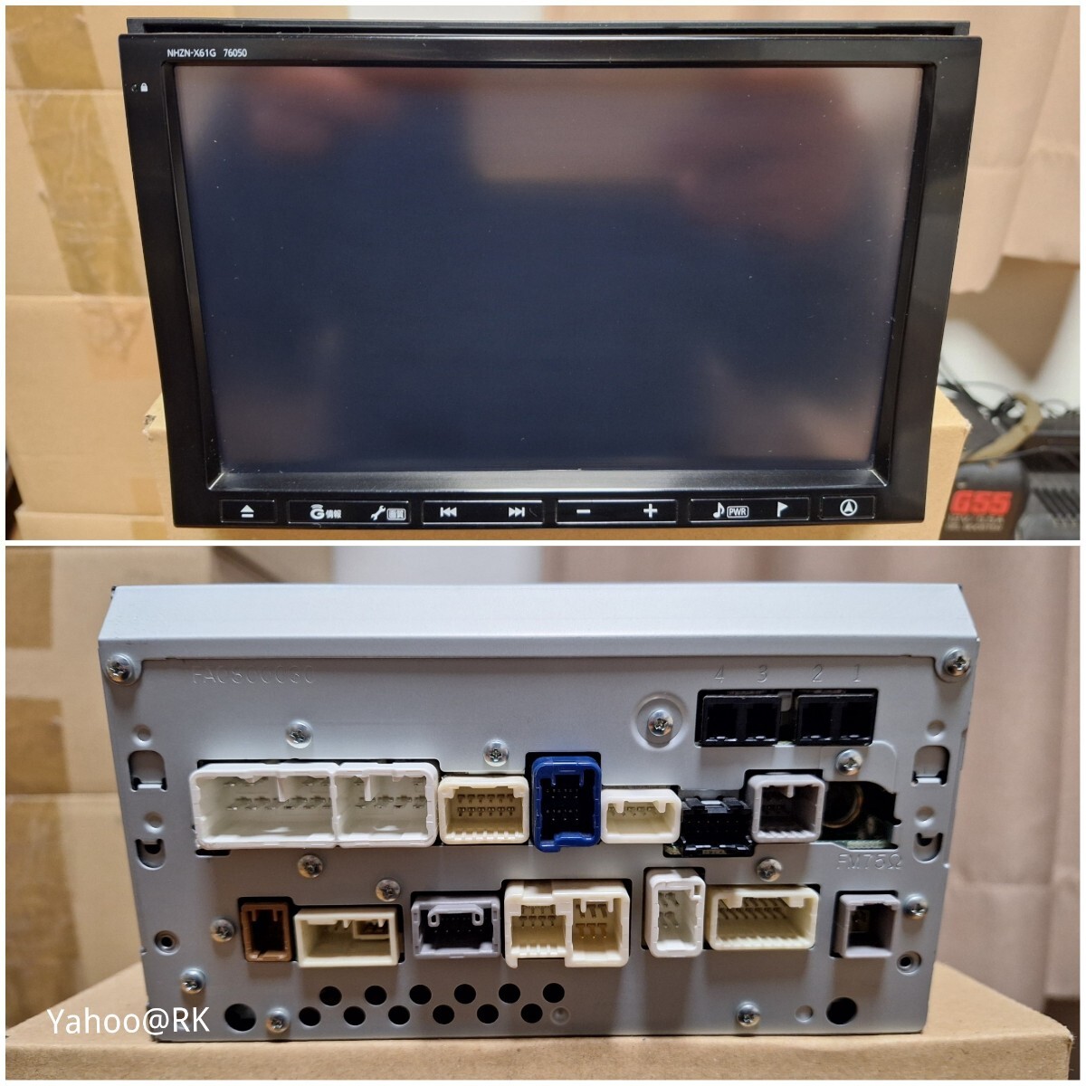 トヨタ 純正 8インチナビ 型式 NHZN-X61G DVD再生 テレビ トヨタ 純正 8インチナビ 型式 NHZN-X61G DVD再生 テレビ