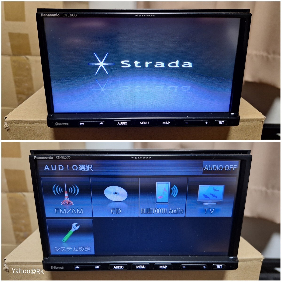 Panasonic ストラーダ CN-E300D Panasonic ナビ ストラーダ 型式 CN-E300D CD テレビ ワンセグ