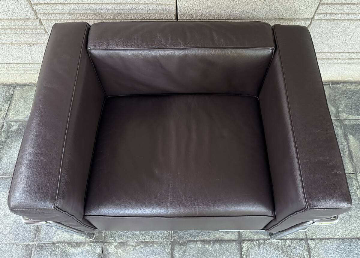 極美品】Cassina カッシーナ 3 FAUTEUIL GRAND CONFORT LC3 ル 極美品】Cassina カッシーナ 3 FAUTEUIL GRAND CONFORT LC3 ル