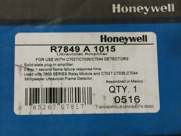 Honeywell 　R7849A1015　Amplifier7800シリーズ　　　CA122_画像1