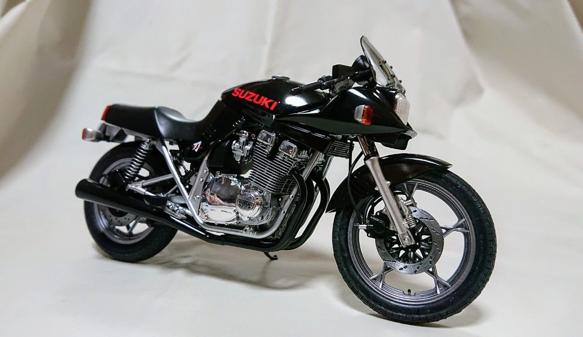 タミヤ1/12 GSX1100S KATANA カタナ 西部警察仕様 完成品 タミヤ1/12 GSX1100S KATANA カタナ 西部警察仕様 完成品