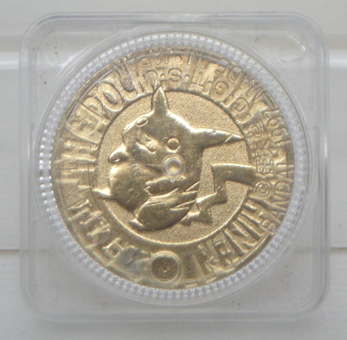 ポケットモンスター BATTLE COIN バトルコイン 金 ピカチュウ ポケットモンスター BATTLE COIN バトルコイン 金 ピカチュウ