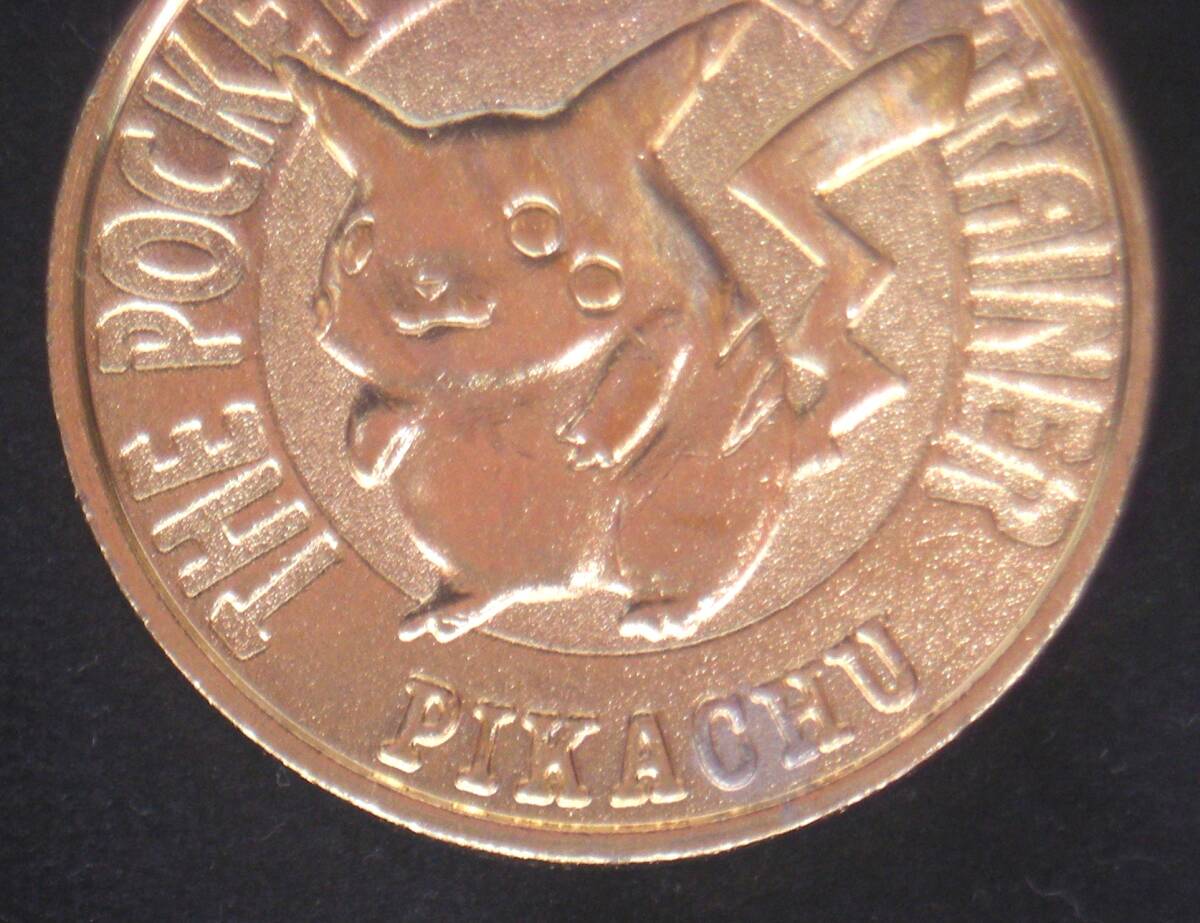 ポケットモンスター BATTLE COIN バトルコイン 金 ピカチュウ ポケットモンスター BATTLE COIN バトルコイン 金 ピカチュウ