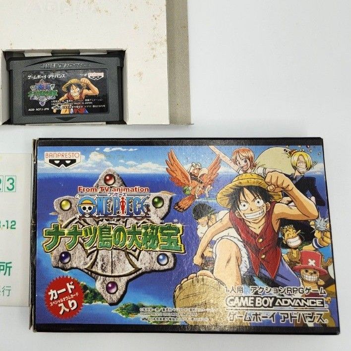 GBA】 From TV animation ONE PIECE ナナツ島の大秘宝 GBA】 From TV animation ONE PIECE ナナツ島の大秘宝