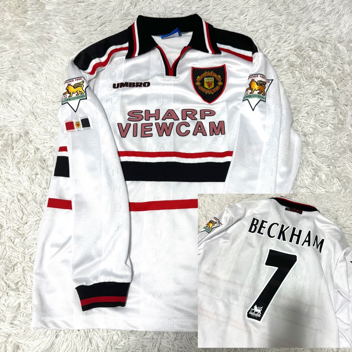 アンブロ 90s マンチェスター 菅田将暉 ベッカム 長袖 アンブロ 90s マンチェスター 菅田将暉 ベッカム 長袖