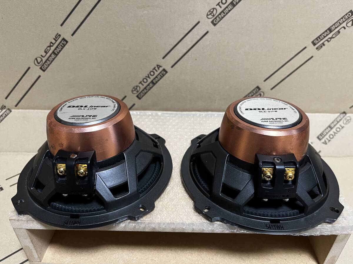 ALPINE DLX-Z17PRO DLX-Z17W DLX-Z30T DLX-Z2NW スピーカー ALPINE DLX-Z17PRO DLX-Z17W DLX-Z30T DLX-Z2NW スピーカー