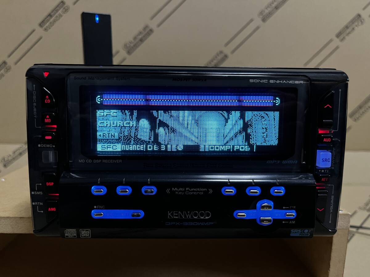 KENWOOD DPX-930WMP Bluetooth付き Spotifyなど再生可 CD&MD KENWOOD DPX-930WMP Bluetooth付き Spotifyなど再生可 CD&MD