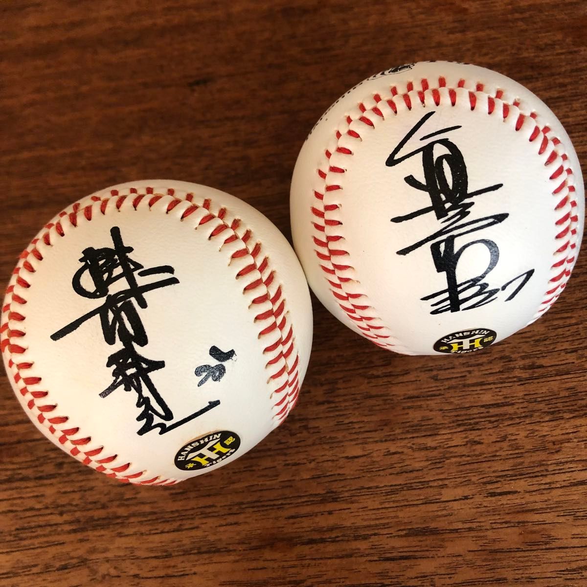 阪神タイガース 真弓選手+掛布選手 サインボール|Yahoo!フリマ 阪神タイガース 真弓選手+掛布選手 サインボール|Yahoo!フリマ