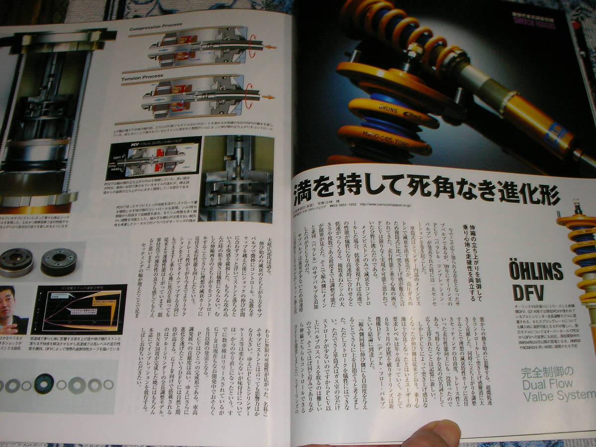 GT-Rマガジン068（2006-May）NISSANの声　長谷見昌弘と走った伊勢路1200キロ　新世代 車高調 最前線_画像5