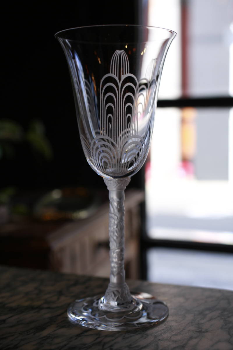 アンティーク バカラ BACCARAT ジェ・ドー 噴水 グラス LL Jets D'Eau ワイングラス