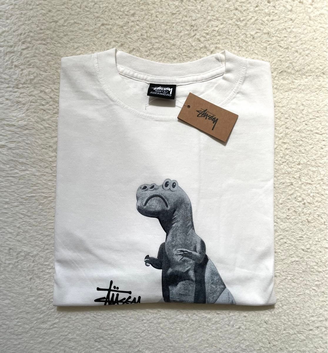 STUSSY ステューシー Big & Meaty Pigment Dyed 恐竜 きょう STUSSY ステューシー Big & Meaty Pigment Dyed 恐竜 きょう