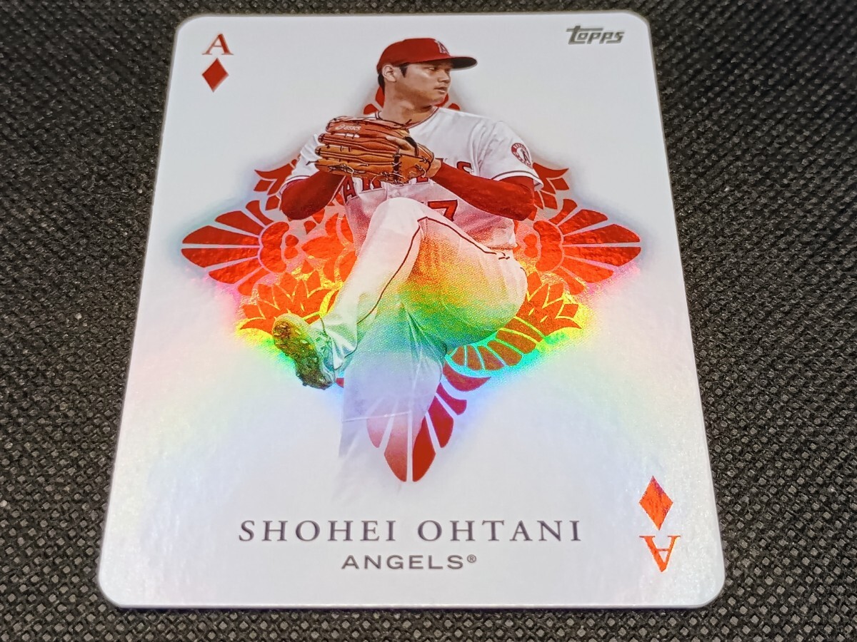 大谷翔平 トランプカード エース エンゼルス ドジャース 大谷翔平 ダイヤのエース 【2023 TOPPS SERIES 1 BASEBALL ALL