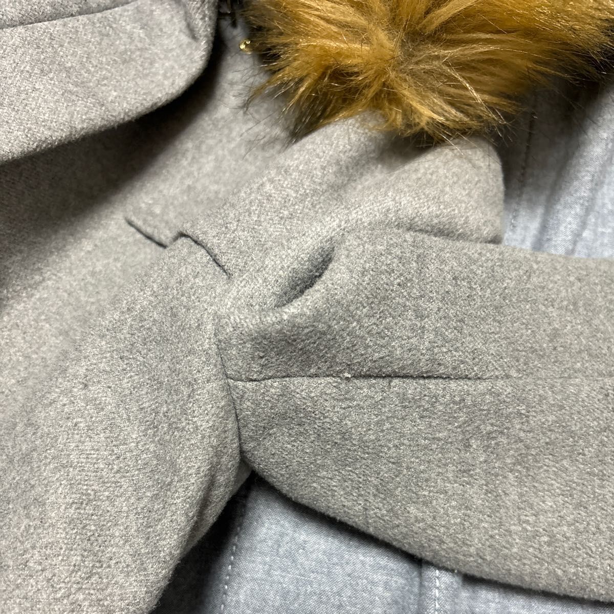 ZARA グレー コート XS フード グレー ジャケット ファー|Yahoo ZARA グレー コート XS フード グレー ジャケット ファー|Yahoo