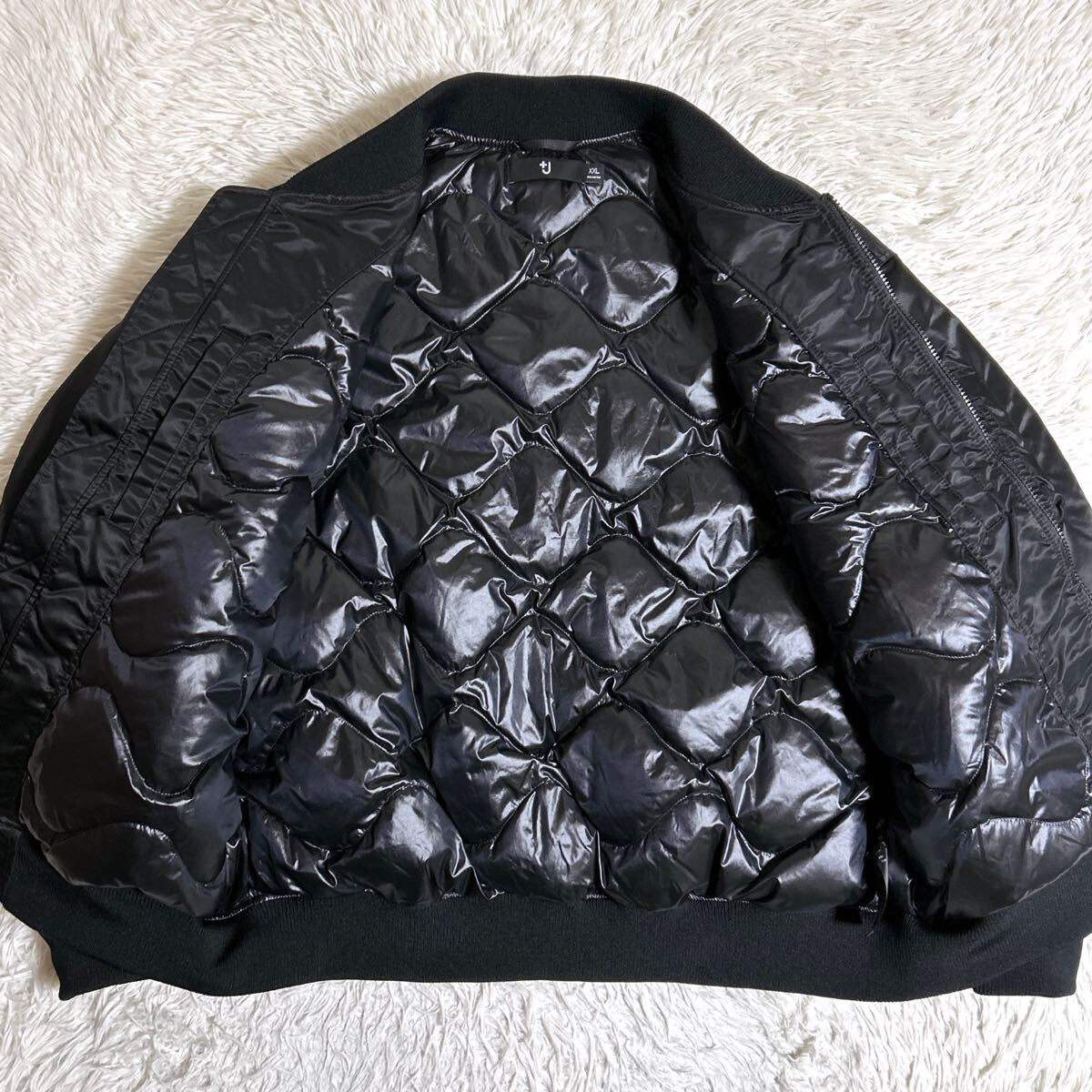 MA-1 オーバーサイズフライトジャケット ブラック 黒 5XL ロスコ 古着 MA-1 オーバーサイズフライトジャケット ブラック 黒 5XL ロスコ