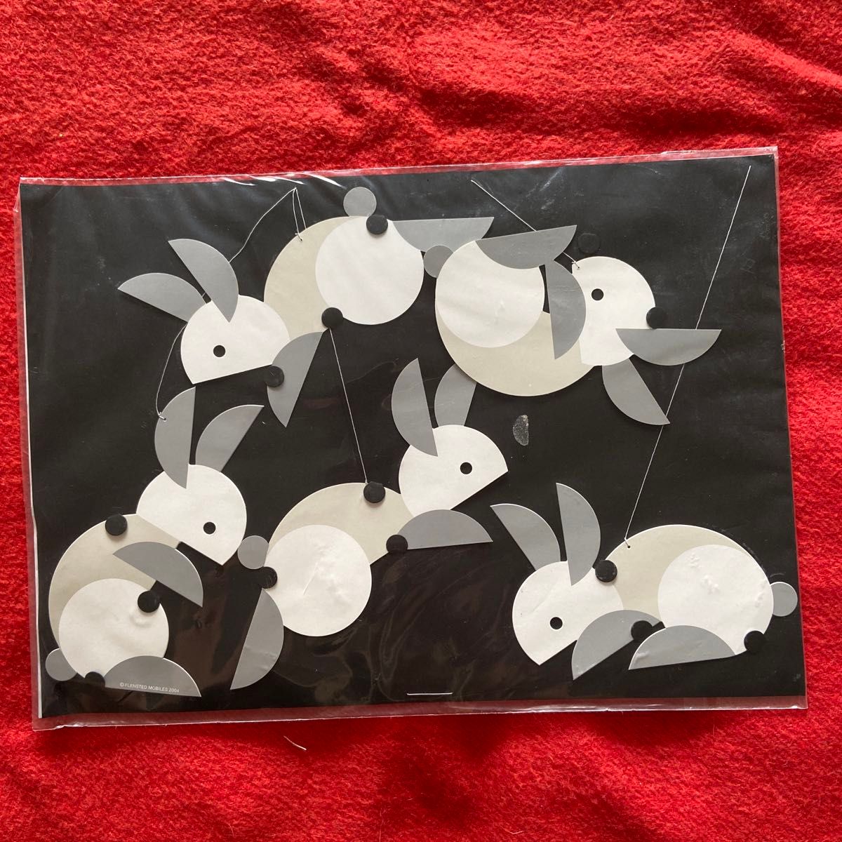 FLENSTED MOBILES Circular bunnies (まあるいウサギ) FM-140 FLENSTED MOBILES Circular bunnies (まあるいウサギ) FM-140