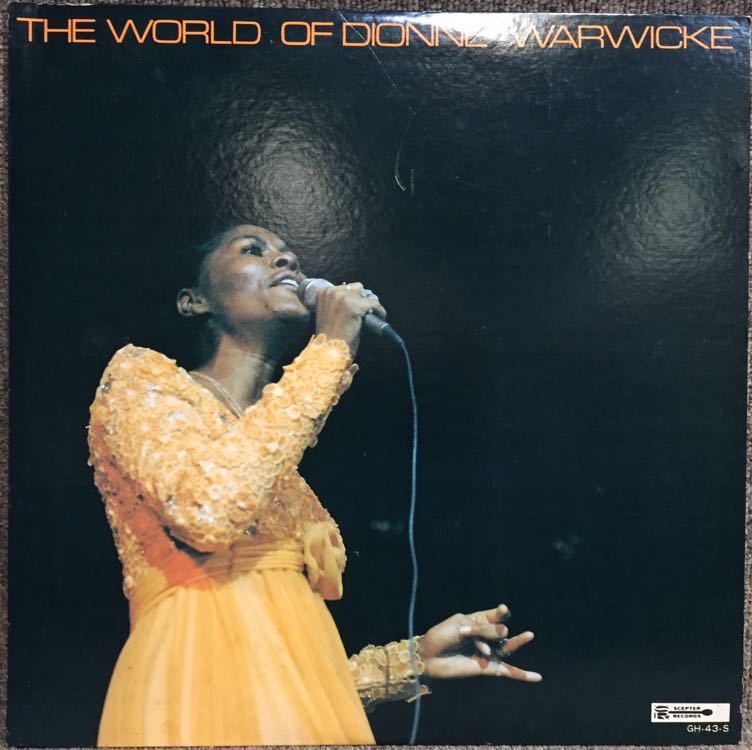 【JPN盤/レア/Soul/美盤(EX+)/LP】dionne warwicke ディオンヌ ワーウィック - the world of dionne warwicke / 試聴検品済_画像1
