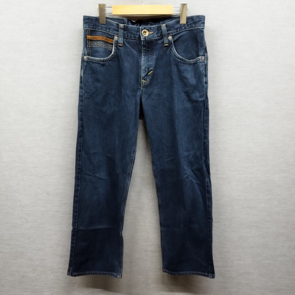 K730 EDWIN エドウィン デニム パンツ 404 レザー フラップ K730 EDWIN エドウィン デニム パンツ 404 レザー フラップ