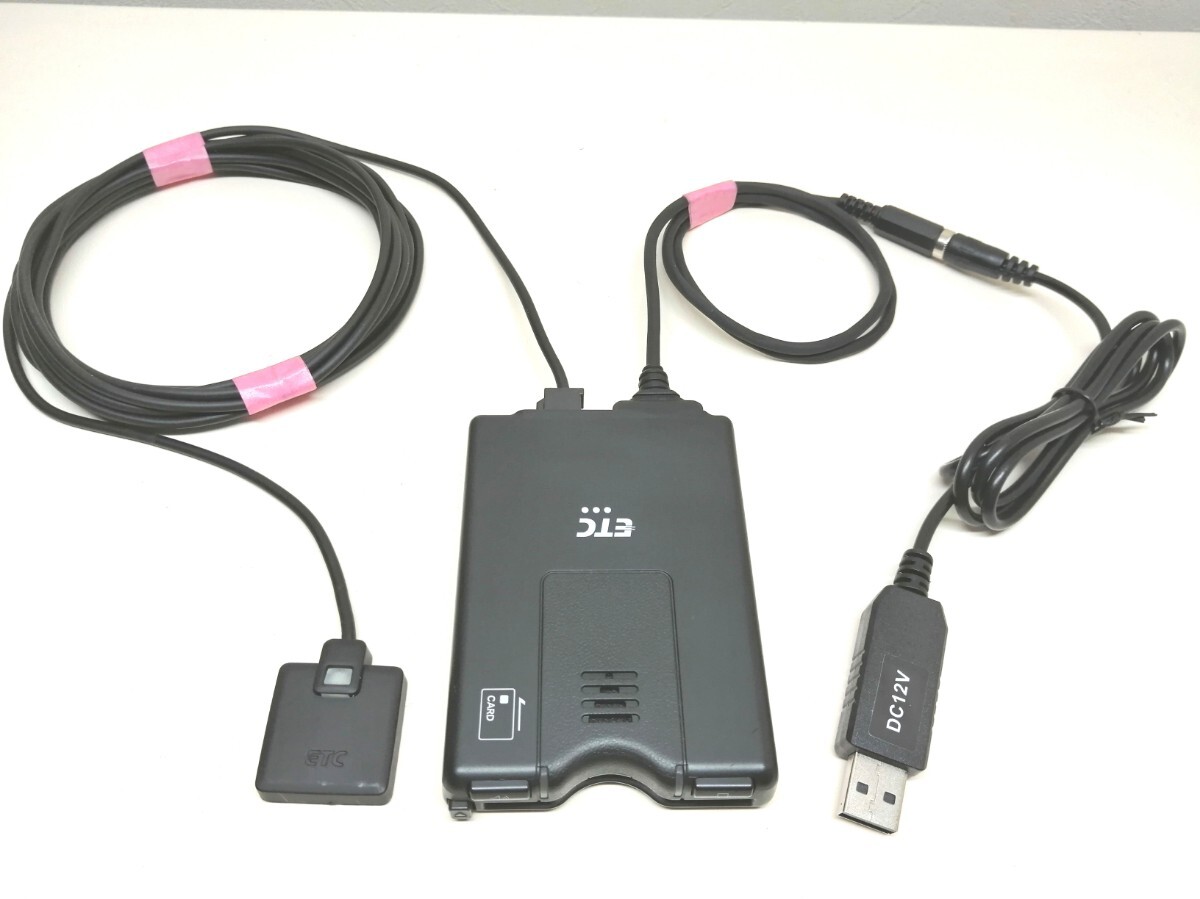 ETC 車載器 バイク 軽自動車 軽自動車登録 DENSO DIU-5510 USB電源仕様 ダイハツ純正 新