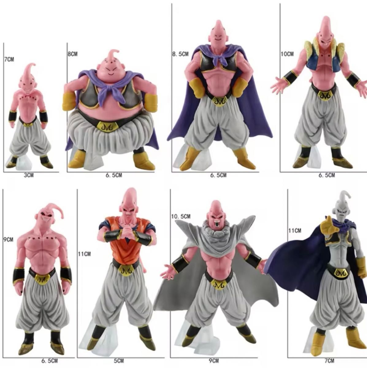 ドラゴンボール 魔人ブウ 8体セット 新品未開封 魔神ブウ 海外 ドラゴンボール 魔人ブウ 8体セット 新品未開封 魔神ブウ 海外