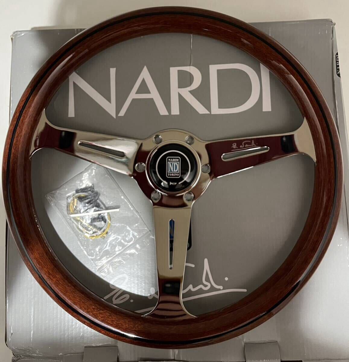 NARDI ナルディ ステアリング クラシック ウッド調 ポリッシュ NARDI ナルディ ステアリング クラシック ウッド調 ポリッシュ