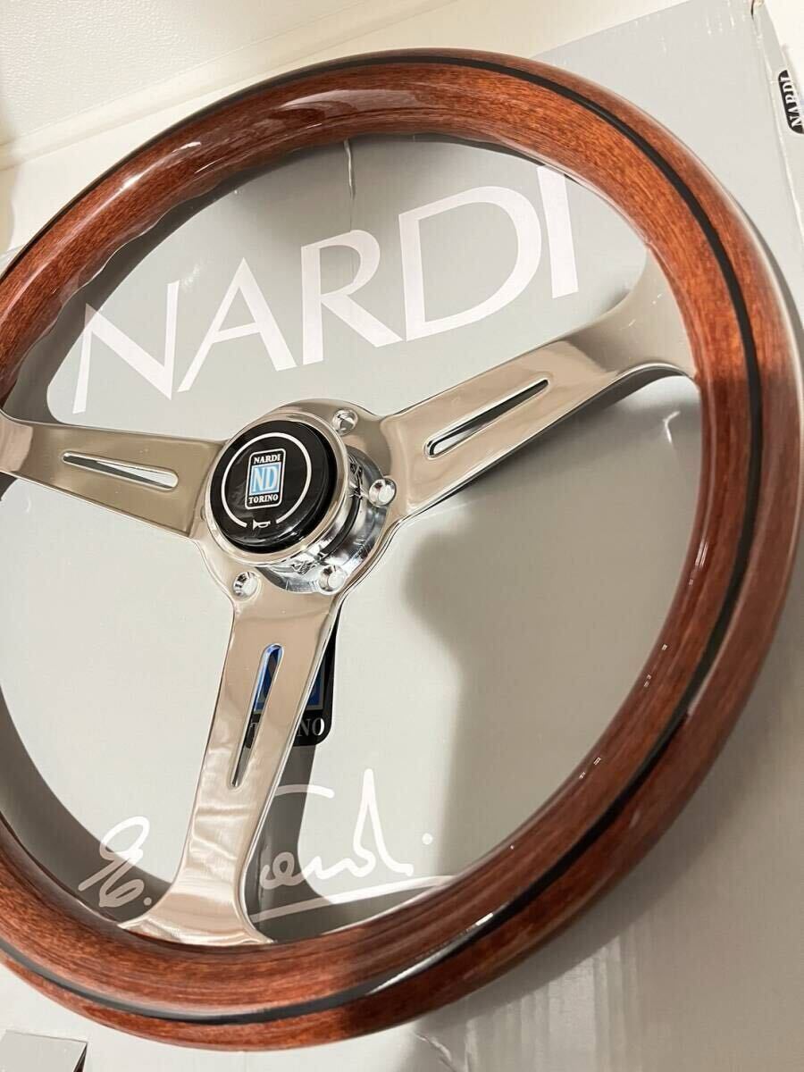 NARDI ナルディ ステアリング クラシック ウッド調 ポリッシュ NARDI ナルディ ステアリング クラシック ウッド調 ポリッシュ