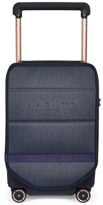 【新品未使用】KABUTO 多機能 キャリーケース ブルーコッパー 指紋認証 USB充電ソケット 静音タイヤ キャリーバッグ スーツケース