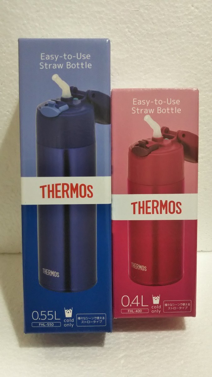 Paypayフリマ サーモス 真空断熱ストローボトル 550ml 400ml 2つセット Paypayフリマ サーモス 真空断熱ストローボトル 550ml 400ml 2つセット
