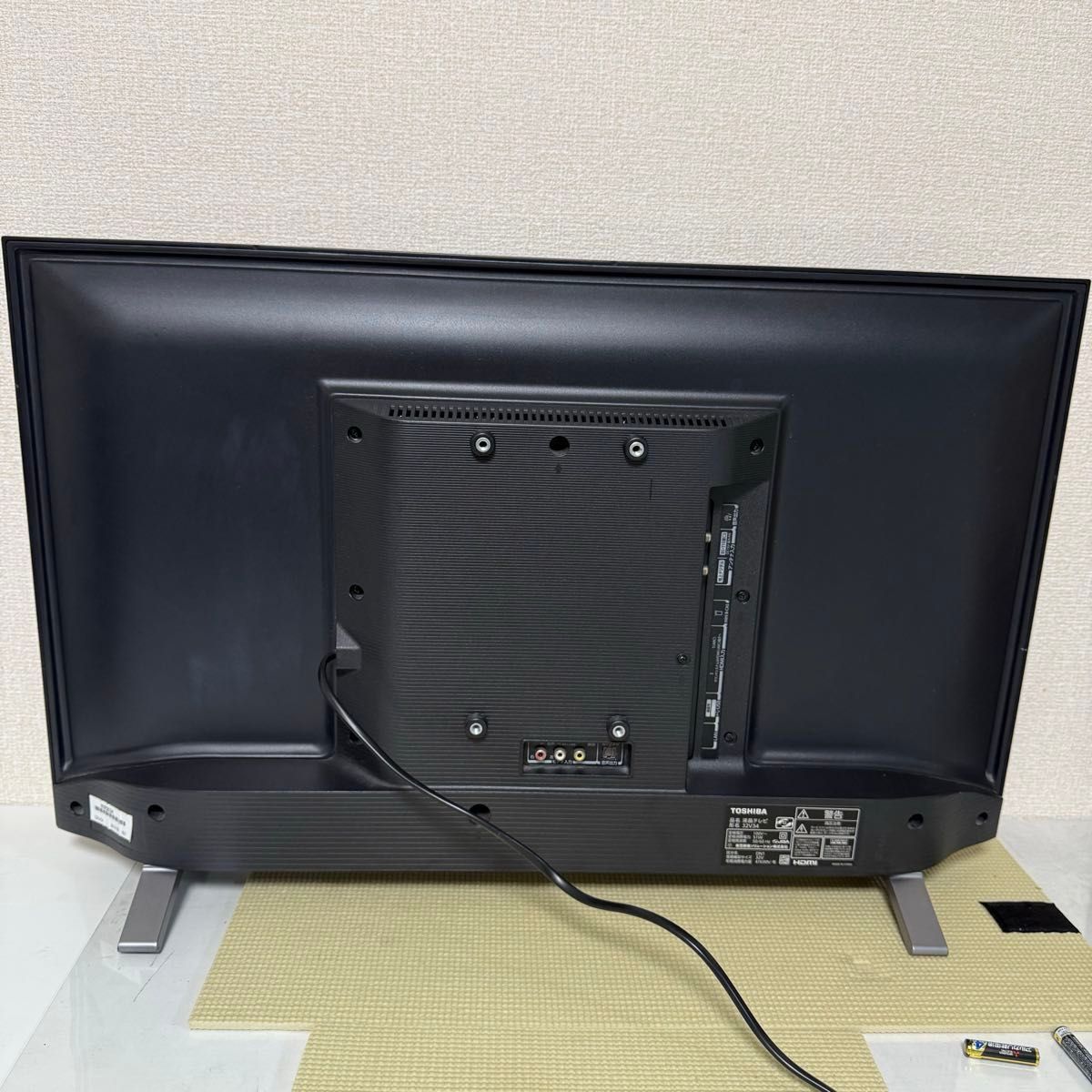 東芝液晶TV【32v34】2021年製32インチテレビ TOSHIBA REGZA 東芝液晶TV【32v34】2021年製32インチテレビ TOSHIBA REGZA