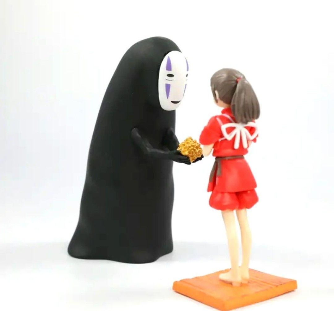 千と千尋の神隠し】カオナシと千尋【フィギュア】ジブリ 映画 千と千尋の神隠し】カオナシと千尋【フィギュア】ジブリ 映画