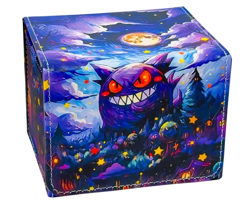 新品 ポケモンカード サプライ 星月夜 ゲンガーデッキケース 新品 ポケモンカード サプライ 星月夜 ゲンガーデッキケース