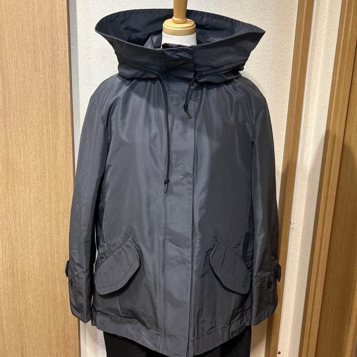 UNIQLO+J シルクブレンドオーバーサイズパーカ DARK GRAY M UNIQLO+J シルクブレンドオーバーサイズパーカ DARK GRAY M