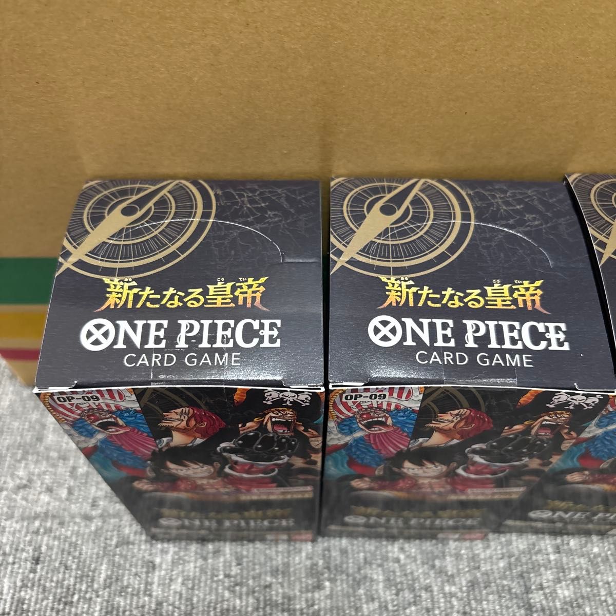 ワンピースカードゲーム 新たなる皇帝 テープカット無し 4BOX ワンピースカードゲーム 新たなる皇帝 テープカット無し 4BOX