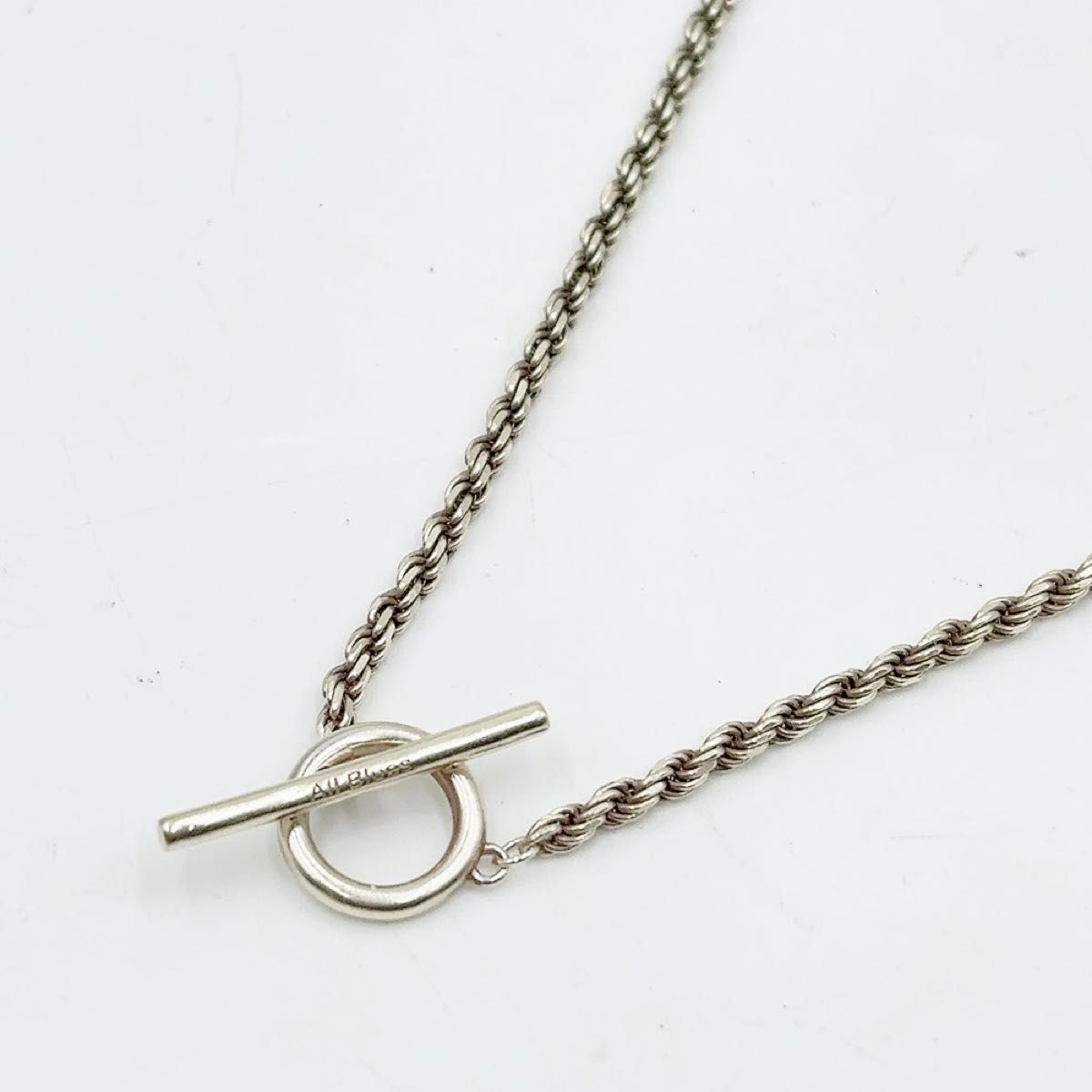 ALL BLUES オールブルース シルバー ROPE ネックレス ロープ ALL BLUES オールブルース シルバー ROPE ネックレス ロープ