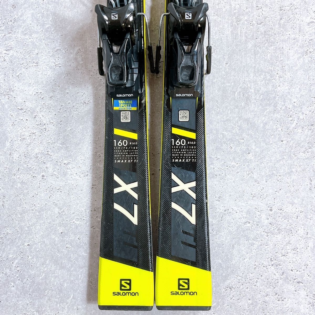 salomon スキーセット S/MAX X7 T1 160cm オールラウンド salomon スキーセット S/MAX X7 T1 160cm オールラウンド